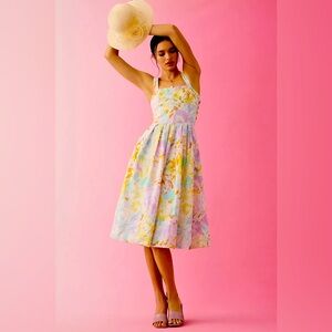 NWOT Maeve Sleeveless sweetheart Corset A-Line Dress